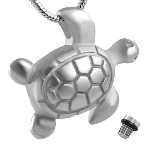 Turtle Ashes Pendant mini urn necklace ash container