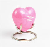 Pink Heart With Box & Stand