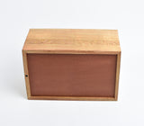 Large Carved Wood Biodegradable Casket