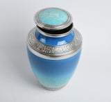 Blue Ocean Aluminium Cremation Testi Urn