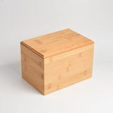 Large Bamboo Wood Casket For Adults