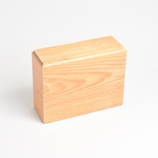 Small Oak Wood Cremation Casket