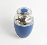 Blue 6" Small Cremation Urn