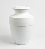 Large Elegant White Urn