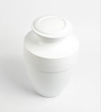 Large Elegant White Urn