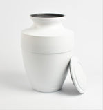 Large Elegant White Urn