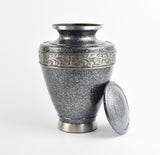 Grey Milano Aluminium Cremation Urn