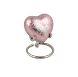 New Design Butterfly On Pink Heart Keepsake