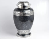 Grey Pattern Companion Urn For Two Body Ashes