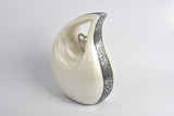 Forever in My Heart White Teardrop Urn