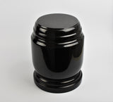 Cremation Ashes Granite Stone Marble Urn Black