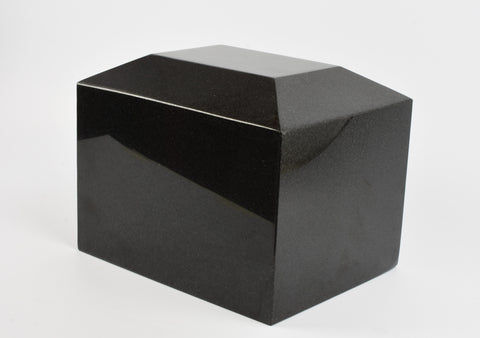 Black Large Granite Stone Marble Urn