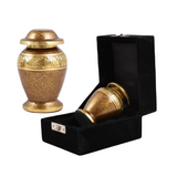 Brown Marble Keepsake Urn