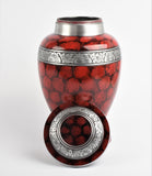 Red urn,white urn, pearl white urn, aluminium urn, engraved urn, personalise urn,blue urn, aluminium urn free delivery fast delivery , cremation urn for ashes , urn for ashes , container for ashes, ashes storage jar, human ashes container, large urn , british urn, adult ashes urn, cremation urn for human ashes, funeral memorial burial remembrance URN, affordable price urn, metal urn, blue urn, free delivery urn, quick delivery urn