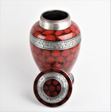 red urn,white urn, pearl white urn, aluminium urn, engraved urn, personalise urn,blue urn, aluminium urn free delivery fast delivery , cremation urn for ashes , urn for ashes , container for ashes, ashes storage jar, human ashes container, large urn , british urn, adult ashes urn, cremation urn for human ashes, funeral memorial burial remembrance URN, affordable price urn, metal urn, blue urn, free delivery urn, quick delivery urn