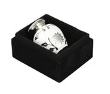 White Flower Mini Keepsake Urn