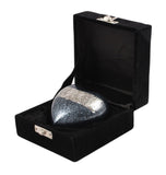 Grey Heart Keepsake With Stand & Box