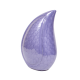 Purple Teardrop Cremation Urn