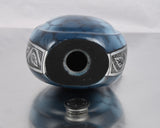 Large Blue Cloud Teardrop Cremation Urn