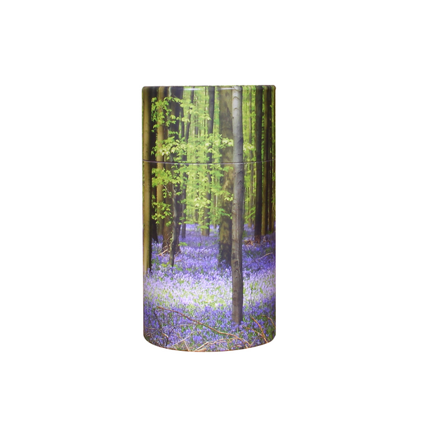 Bluebell Forest Scatter Tube / Biodegradable Urn - 4 Sizes