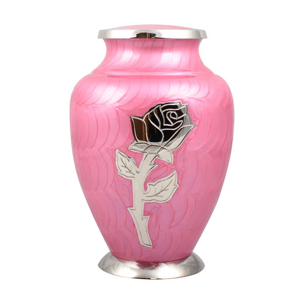 cremation urn for ashes , urn for ashes , container for ashes, ashes storage jar, human ashes container, large urn , british urn, adult ashes urn, cremation urn for human ashes, funeral memorial burial remembrance URN, affordable price urn, metal urn, pink urn, free delivery urn, quick delivery urn