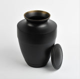 Large Elegant Black Testi Urn