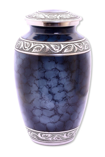 blue cremation urn, blue clouded cremation urn, blue urn for ashes , blue ashes urn, cremation urn for ashes , urn for ashes , container for ashes, ashes storage jar, human ashes container, large urn , british urn, adult ashes urn, cremation urn for human ashes, funeral memorial burial remembrance URN, affordable price urn, metal urn, blue urn, free delivery urn, quick delivery urn