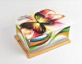 Butterfly MDF/Teak Wood Casket For Ashes