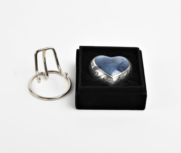 Blue Cloud Heart Keepsake