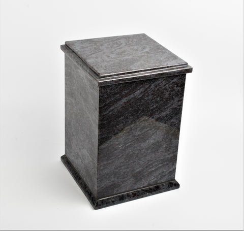 Vizag Blue Granite Stone Marble Tall Casket Urn