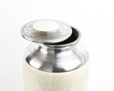 Pearl White Double Capacity Companion Urn  (425 Lb/190 Kg)