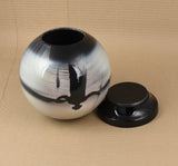 cremation urn adult urn for ashes, globe cremation urn for ashes , round urn for ashes , grey fishing urn, container for ashes, ashes storage jar, human ashes container, large urn , british urn, adult ashes urn, cremation urn for human ashes, funeral memorial burial remembrance URN, affordable price urn, metal urn, free delivery urn, quick delivery urn