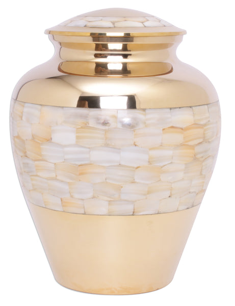 mother of pearl cremation urn, golden cremation urn, mother of pearl ashes urn, mother of pearl golden large cremation urn for ashes , large urn for adult ashes , cremation urn for ashes , urn for ashes , container for ashes, ashes storage jar, human ashes container, large urn , british urn, adult ashes urn, cremation urn for human ashes, funeral memorial burial remembrance URN, affordable price urn, metal urn, blue urn, free delivery urn, quick delivery urn