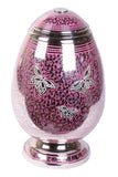 egg shape urn, pink urn, cremation urn for ashes , urn for ashes , container for ashes, ashes storage jar, human ashes container, large urn , british urn, adult ashes urn, cremation urn for human ashes, funeral memorial burial remembrance URN, affordable price urn, metal urn, blue urn, free delivery urn, quick delivery urn