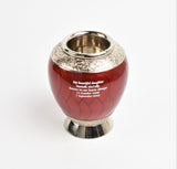 Red Tealight Pitcher Urn
