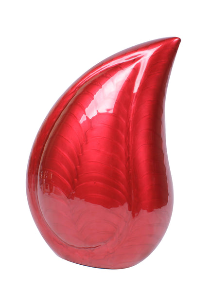 red cremation urn, red teardrop cremation urn, red teardrop ashes urn, container for ashes, Adult ashes container, Large Cremation urn for human ashes, funeral memorial burial remembrance URN, Teardrop urn, decorative urn for ashes , Funeral memorial remembrance human ashes container mini adult child pet ashes urn teardrop brass large medium small urn