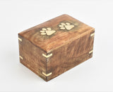 solid wood adult creamtion urn , container for human ashes, pet , funeral memorial remembrance