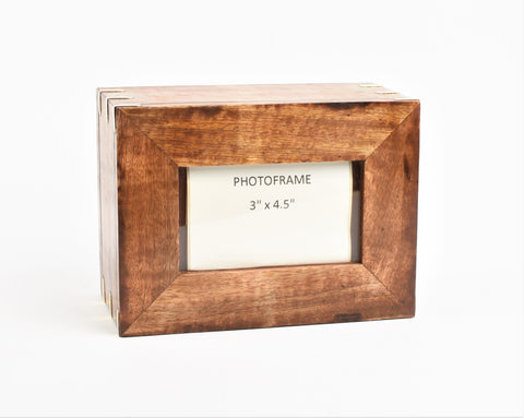 solid wood cremation urn , photo frame wood urn, child urn, sharing ashes urn, baby urn, per cremation urn, hard wood container for human ashes, extra large urn, pet , funeral memorial remembrance