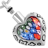 Rainbow Heart Pendant