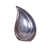 Funeral memorial remembrance human ashes container mini adult child pet ashes urn teardrop brass large medium small urn