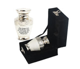 Pearl White And Silver Milano Keepsake