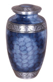 extra large blue urn , horse urn, large animal urn , horse ashes urn, urn for 2 people, dual capacity