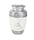 large urns engraved, adult engraved urns, personalised urns,pearl white adult cremation urn for ashes , large cremation urn, white urn, large ashes container