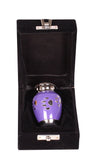 purple pet keepsake , pet ashes urn, funeral memorial remembrance urn keepsake small pet ashes , small ashes container, keepsake, token urn