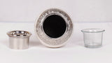 white candle urn , white child urn, Funeral memorial remembrance human ashes container mini adult child pet ashes urn teardrop brass large medium small urn